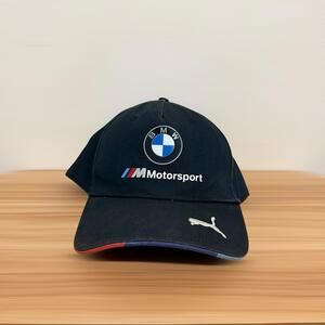 Puma BMW M Motorsport Black Strapback Cap Men’s